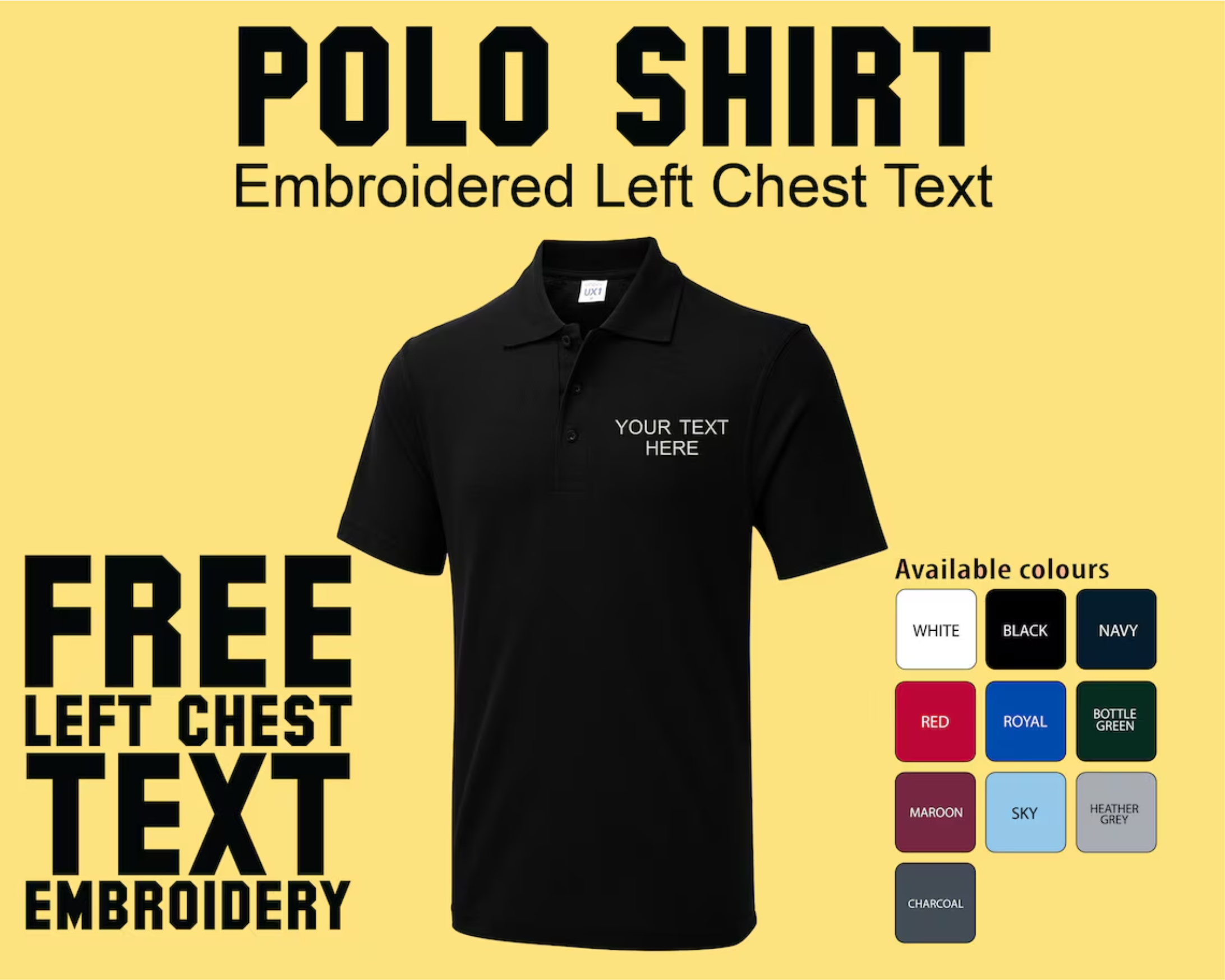 Customized Polo T-Shirts