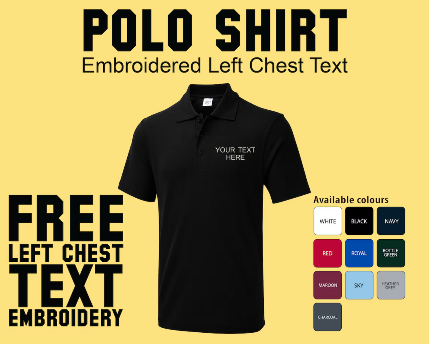 Customized Polo T-Shirt