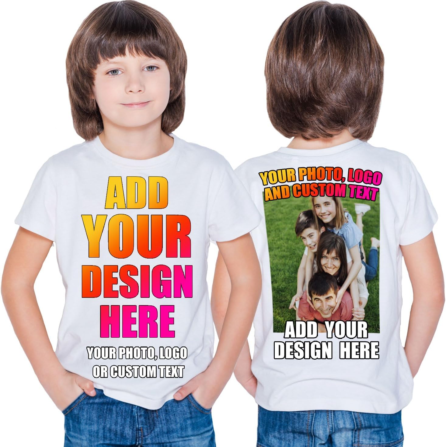 Kids Round Neck T-Shirt